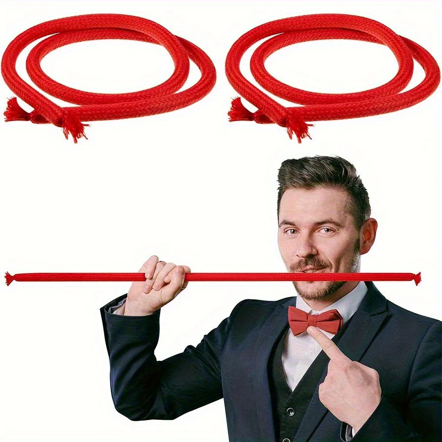 1pc マジックロープコメディ小道具柔軟な硬いイリュージョントリックステージクローズアップ初心者ビジュアルギャグ面白いパフォーマンススキル JXB