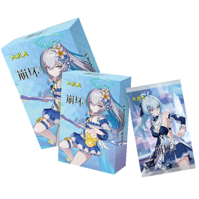 New Honkai Star Rail Collection Card Full Set Girl Party Swimsuit Bikini Feast Booster Boxs Waifu Hobbies Children's Toy Gift