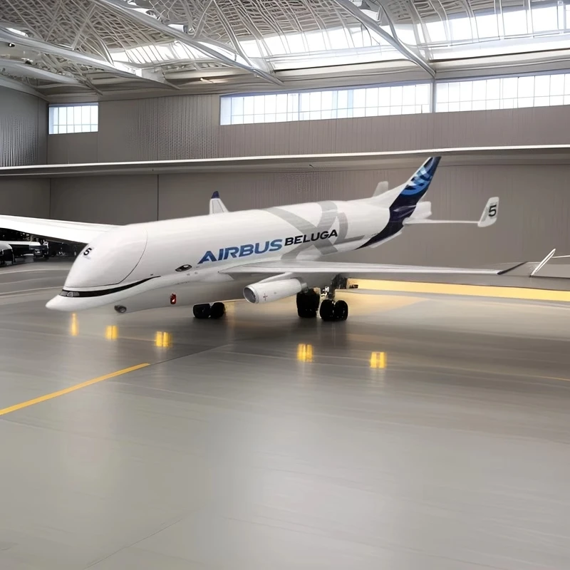 1:150 ايرباص A300-600 الخطوط الجوية Beluga 42 سنتيمتر مقياس طائرة نموذجية النقل Beluga سبيكة ديكور صب طائرة اكسسوارات عدة