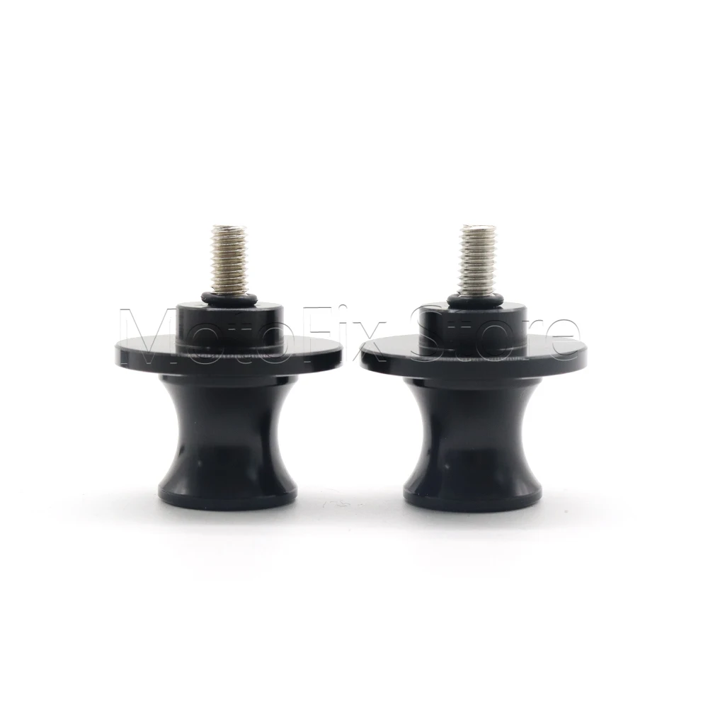 Motorcycle Accessories Swingarm Spool M6 Stand Screws 6MM Bolt CNC Aluminum For YAMAHA KAWASAKI HONDA BMW SUZUKI Models