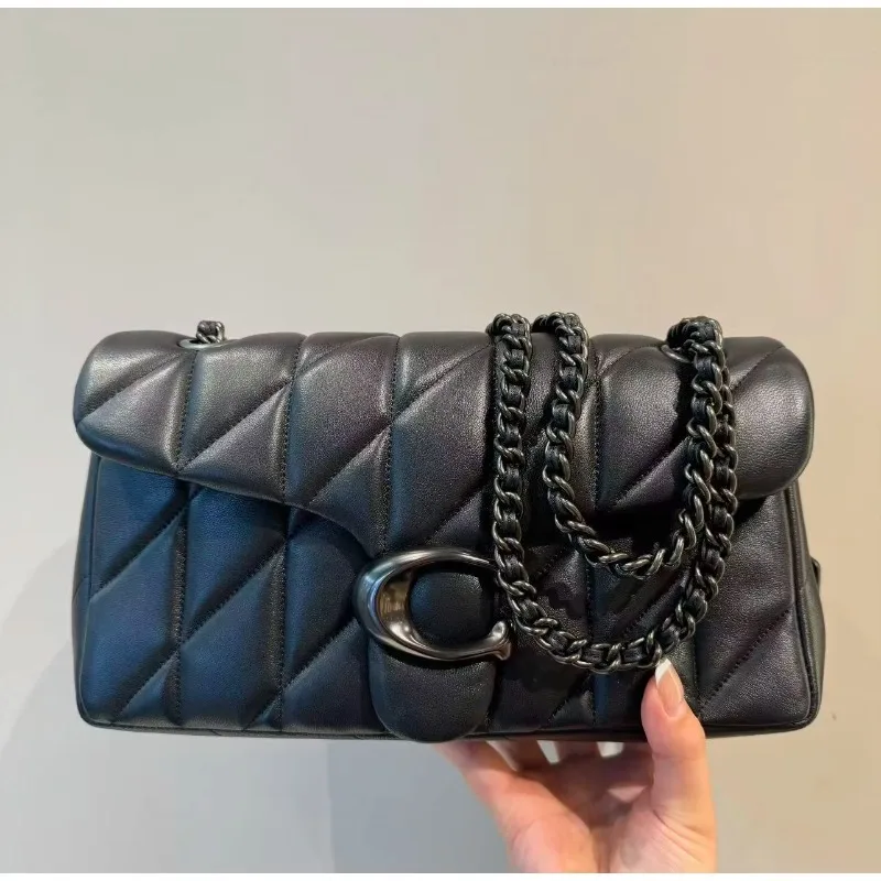 borsa-a-tracolla-vintage-da-donna-con-patta-motivo-geometrico-trapuntato-e-catena-elegante-decorazione-in-metallo-borsa-a-spalla-per-l'uso-quotidiano