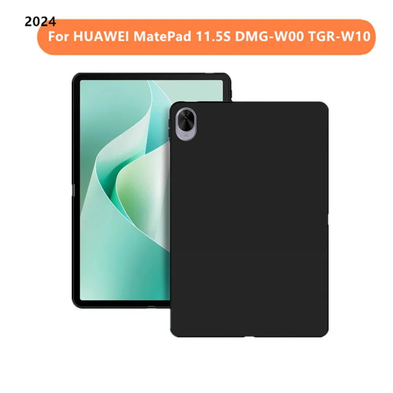 Etui na tablet HUAWEI MatePad 11.5"S 2024 DMG-W00 TGR-W10 Miękkie silikonowe etui TPU na tablet MatePad 11.5S Funda