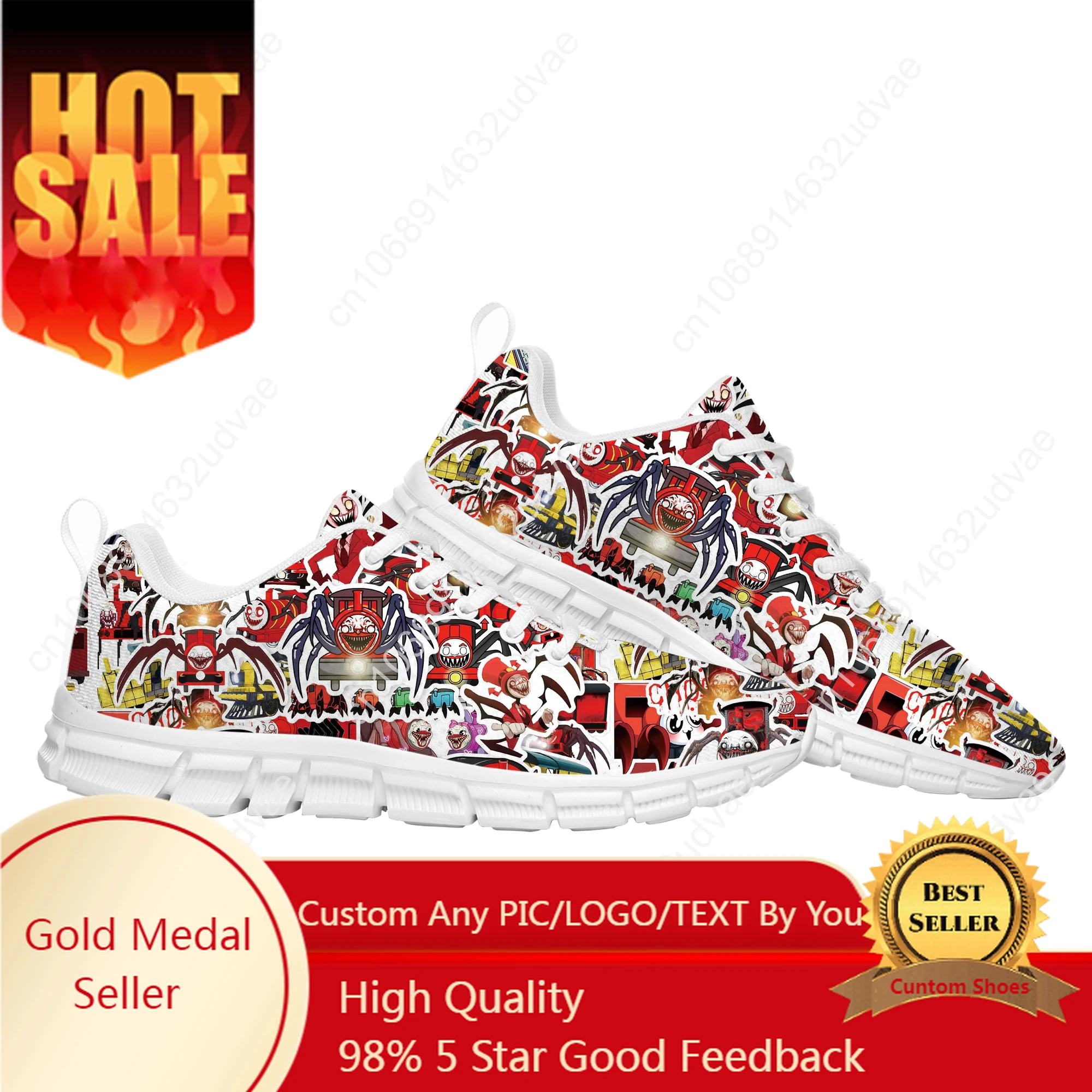 

Choo Choo Charles Sports Shoes Mens Womens Teenager Customized Sneakers Casual Custom Made Shoe High Quality Couple Shoes