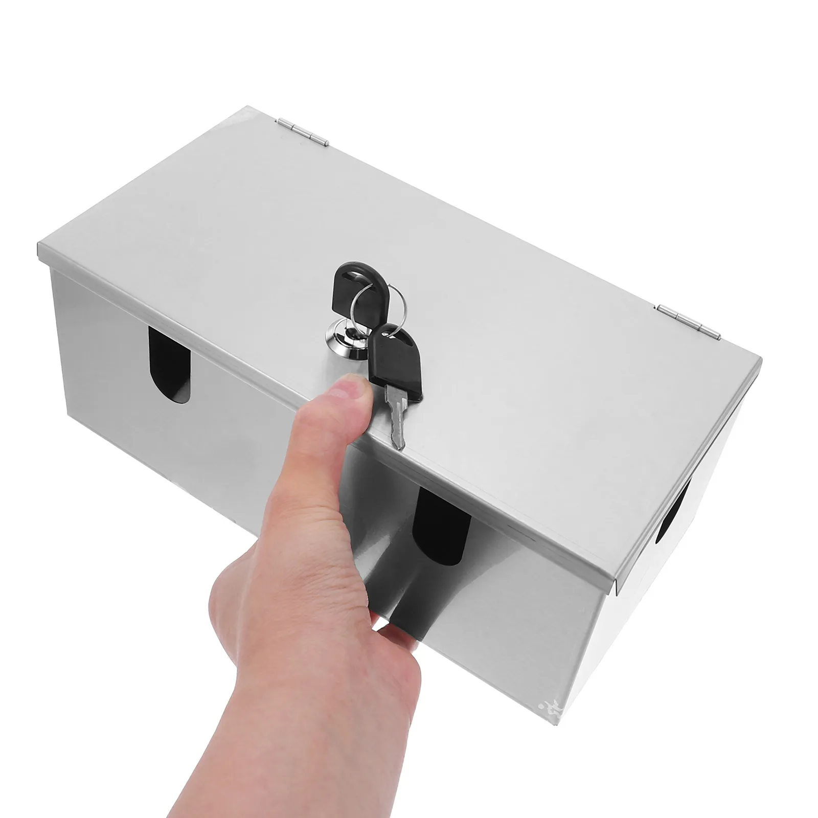 stainless-steel-waterproof-electrical-enclosure-outdoor-socket-cover-lockable-protective-junction-box-weatherproof-outlet-case