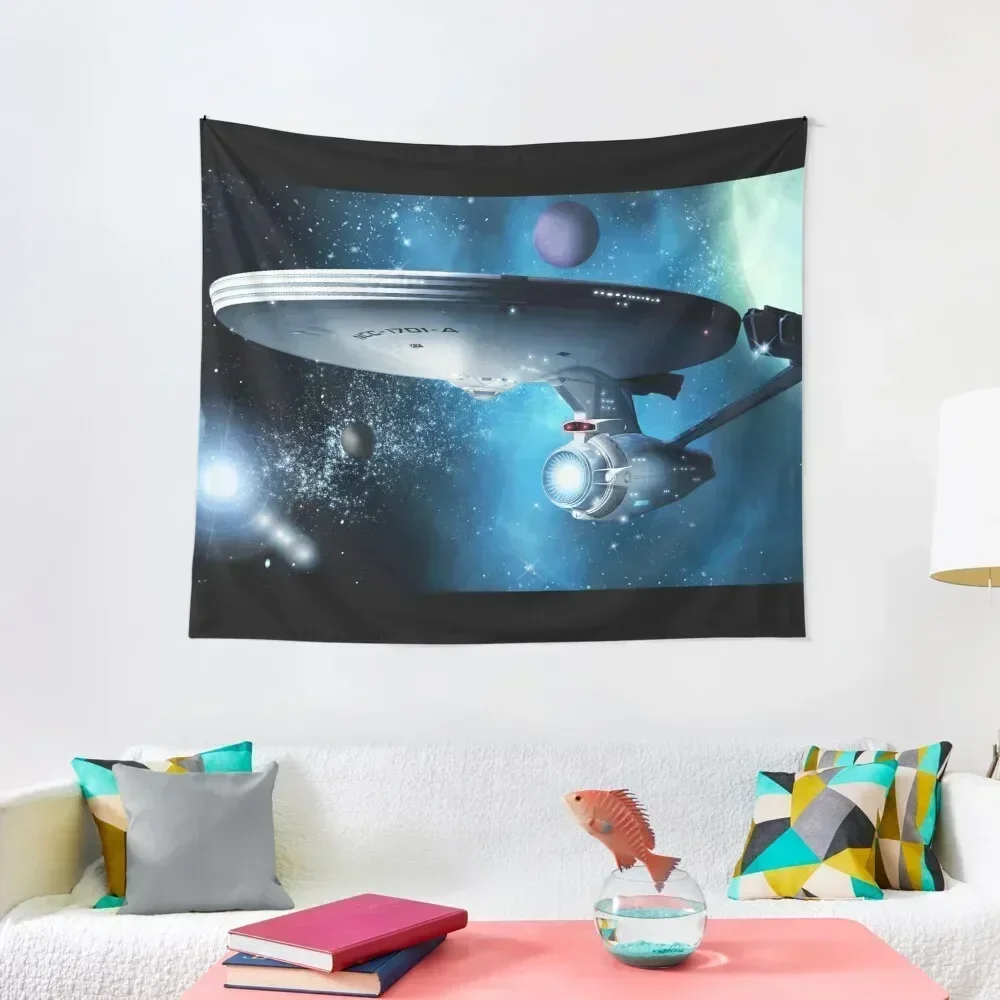 

Enterprise A - Where Silence Has Lease Tapestry Cute Room Decor Bedroom Decorations Bedroom Deco Tapestry