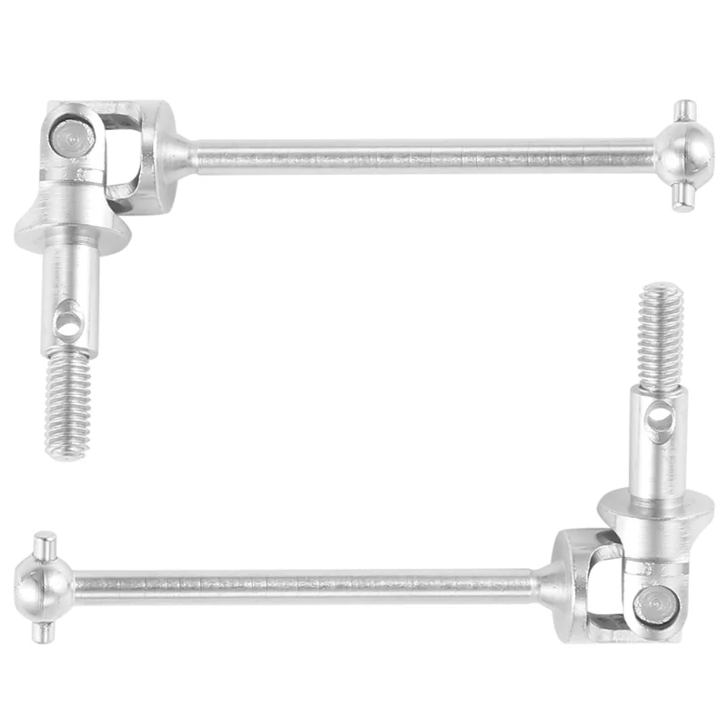 YSUN-pour HSP 1/10 pièces mise à niveau 122015 2 pièces arbre de Joint d'entraînement universel en aluminium pour HSP 94122/94101/94102 pièces de voiture RC