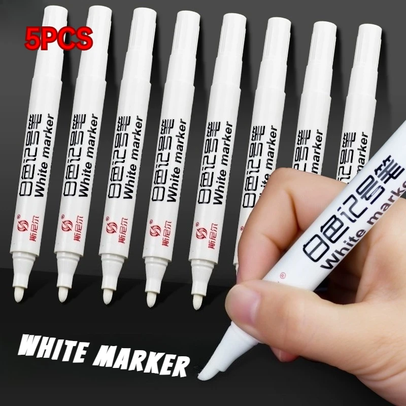 1/3/5pcs Permanent Oily Waterproof Marker Pen Tire Painting Graffiti Environmental Notebook Drawing Supplies