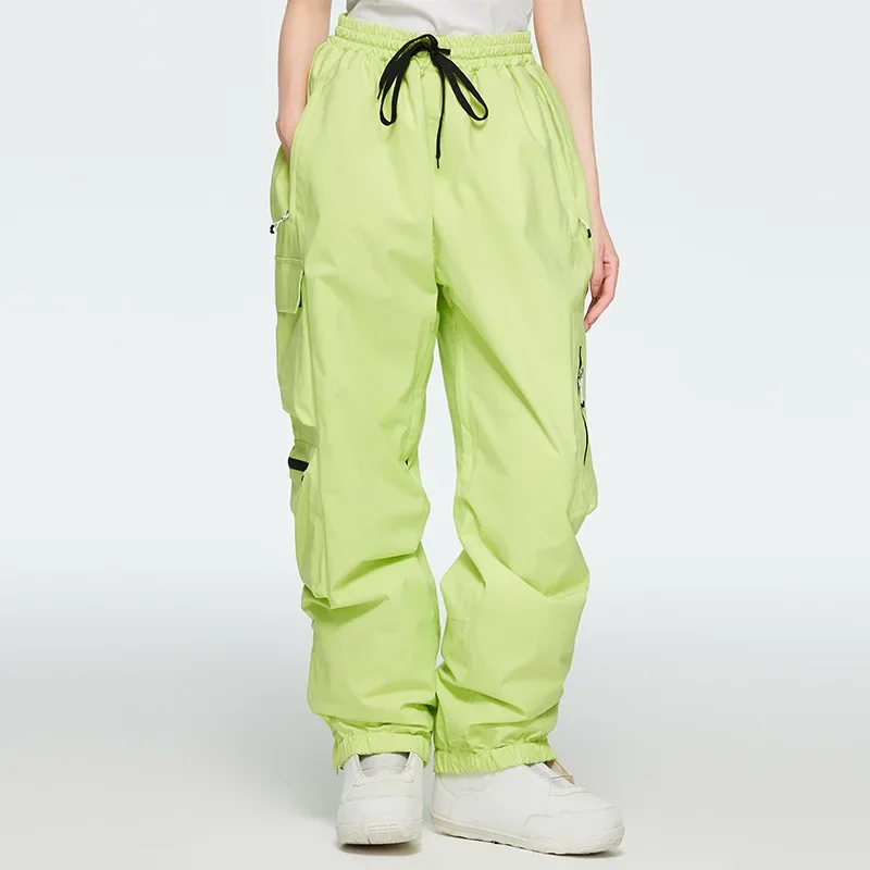 thermal-ski-pants-men's-and-women's-24-25-snow-season-outdoor-windproof-waterproof-warm-thickened-american-snowboard-ski-pants