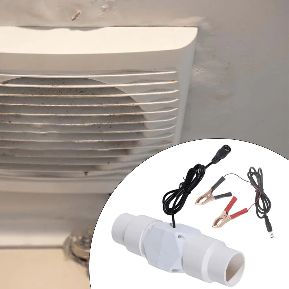 12V Small Duct Inline Ventilation Blower 10W Exhaust Fan Quiet Operation Robust Housing For Kitchen Bathroom Marine Bilge 20MM