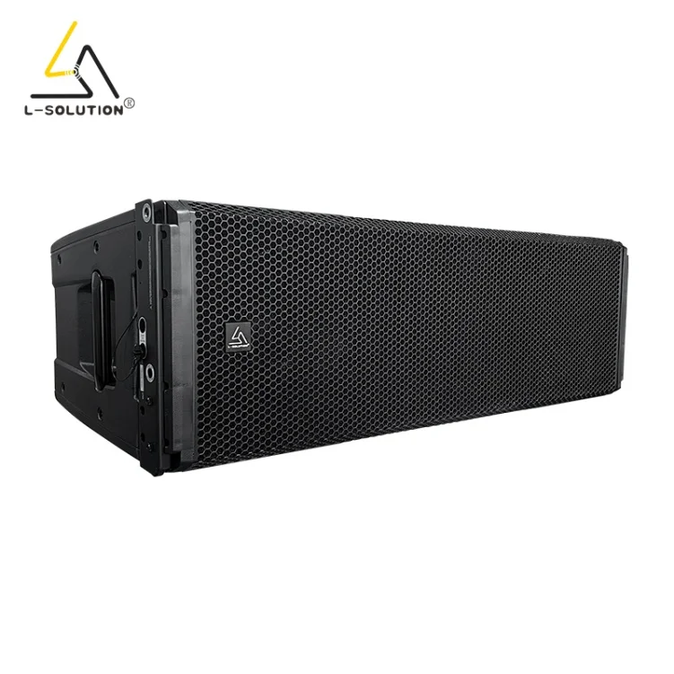 LS500 Neodymium Dual 12 Inch 8000W Peak Three Way Active Line Array Powered Sound System Pro Audio Outdoor Line Array Speakers