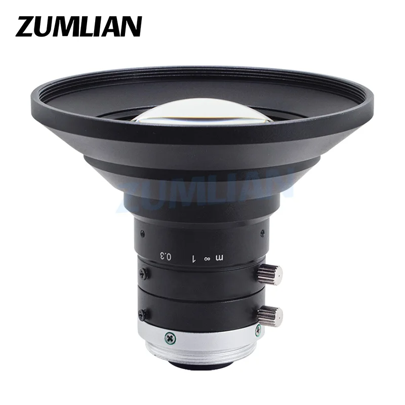 5mm 8MP C-Mount 2/3 Inch FA Industrial Camera Lens Wide-angle F2.8 Manual Focus Low Distortion Machine Vision Lens LF0523-8MP
