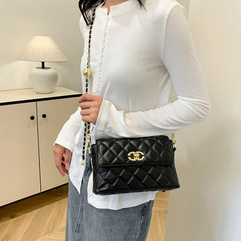 

Luxury Brand Genuine Leather Handbags For Ladies, Elegant Crossbody Shoulder Bag Messenger Style With Adjustable Strap
