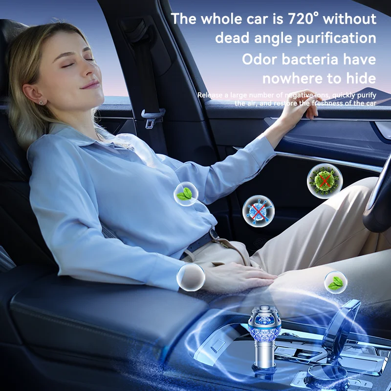 1pcs Car Air Humidifier Mini Steam Air Purifier Aroma Diffuser Essential Oil Aromatherapy Diffuser Mist Maker Sprayer For Car