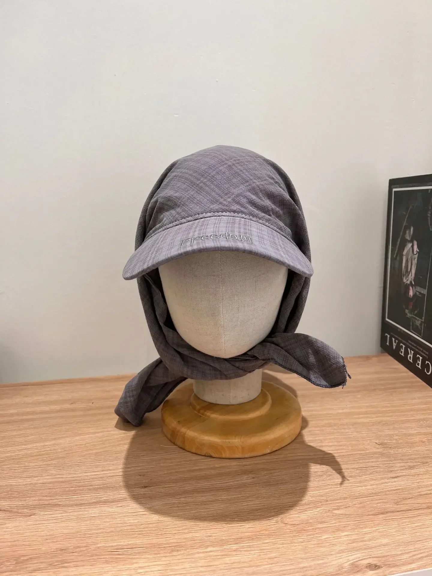 Outdoor Camping Stil Sonnenschutz Hut Jennie Schal Hut Kleine Süße Sonnenschutz Krawatte Hut Breite Krempe Hut Mesh Cap Spitze Kappe – Detail 6
