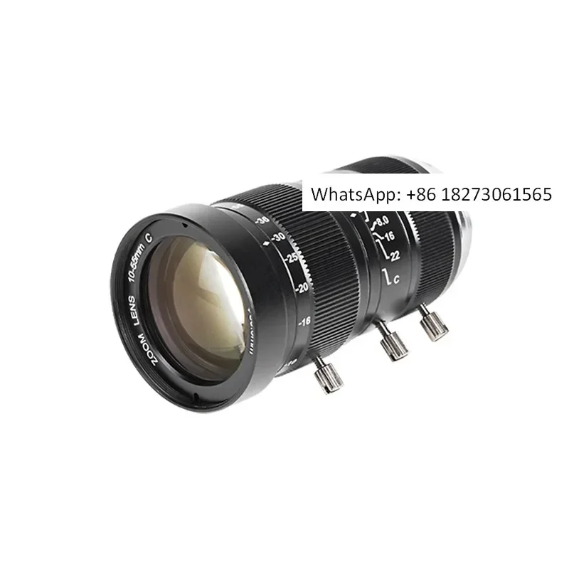 Hai about 6-10 million pixel industrial lens C interface 25mm low distortion 1/1.8 wide-angle visual lens