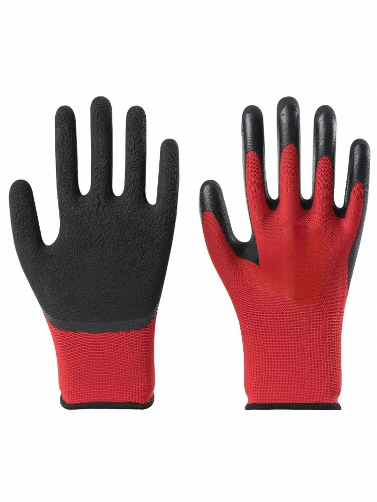 

Rubber foam labor protection gloves are wear-resistant, protective, breathable, and suitable for outdoor construction sites