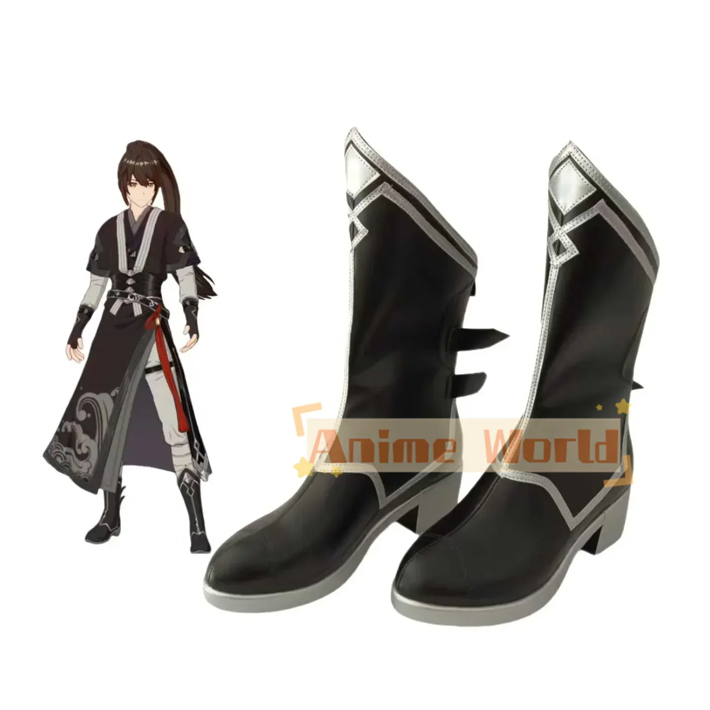 Tower of God: New World Jue Viole Grace Shoes Cosplay Boots Halloween Carnival Christmas