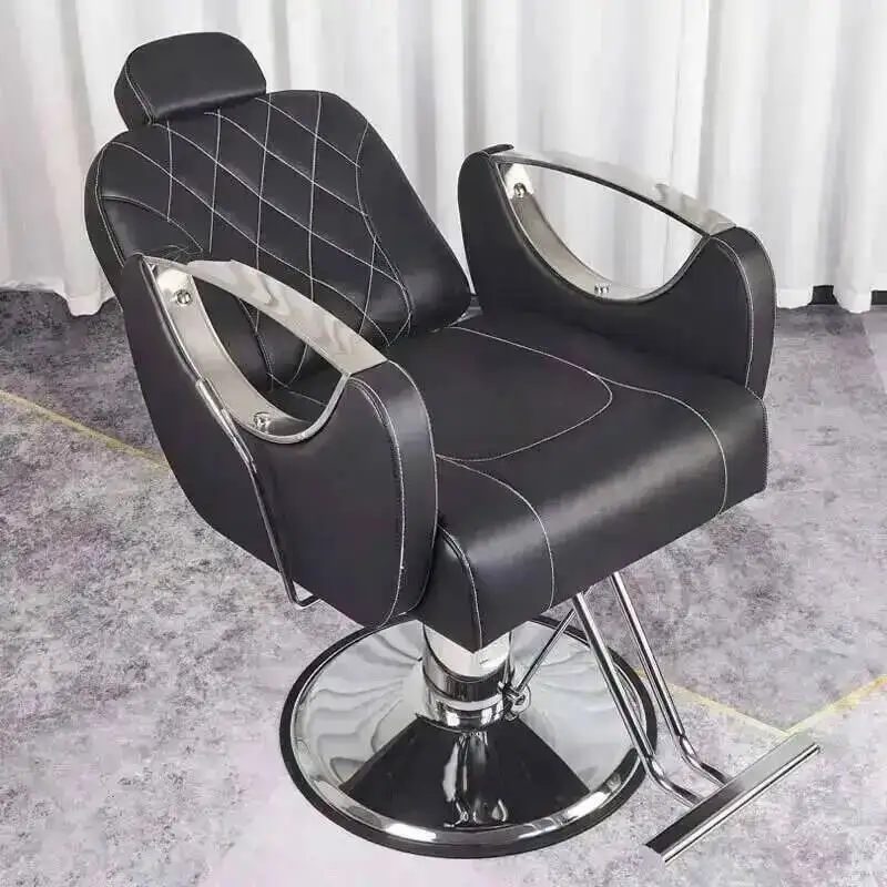 

Эстетические парикмахерские стулья, поворотные стулья для макияжа, парикмахерской, эргономичное металлическое кресло для лица, удобная роскошная мебель Silla Giratoria