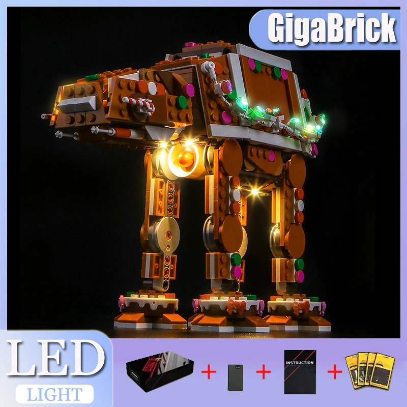 luxury quality LED Lighting Set for Lego 40806 Gingerbread AT-AT Walker (Only Led Light) Perfect Fit & Brilliant Glow