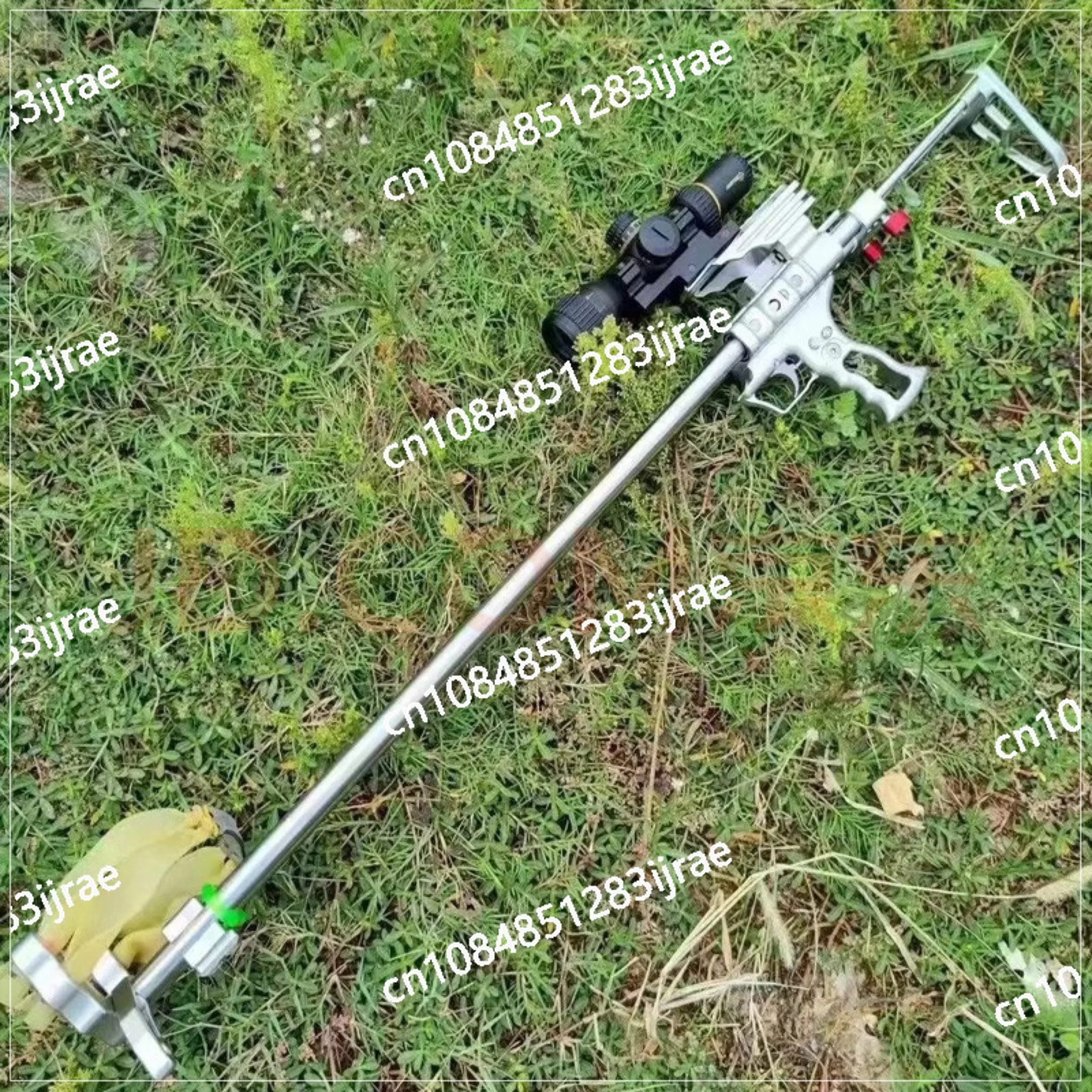 Adjustable Composite Slingshot for Shooting Animal Targets, Color Bullet Shadow Aisle Fast Dart Gun, Hunting Slingshot