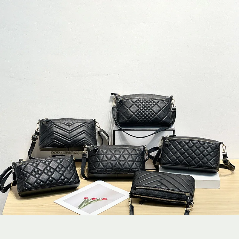 

2025 Новая модная женская сумка-тоут из натуральной кожи, дизайнерская роскошная сумка, маленькая сумка через плечо, минималистичные стильные сумки для