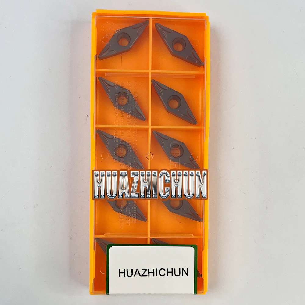 HUAZHICHUN-insertos de carburo VCMT160408-OTM OP1315 CNC para P/M/K