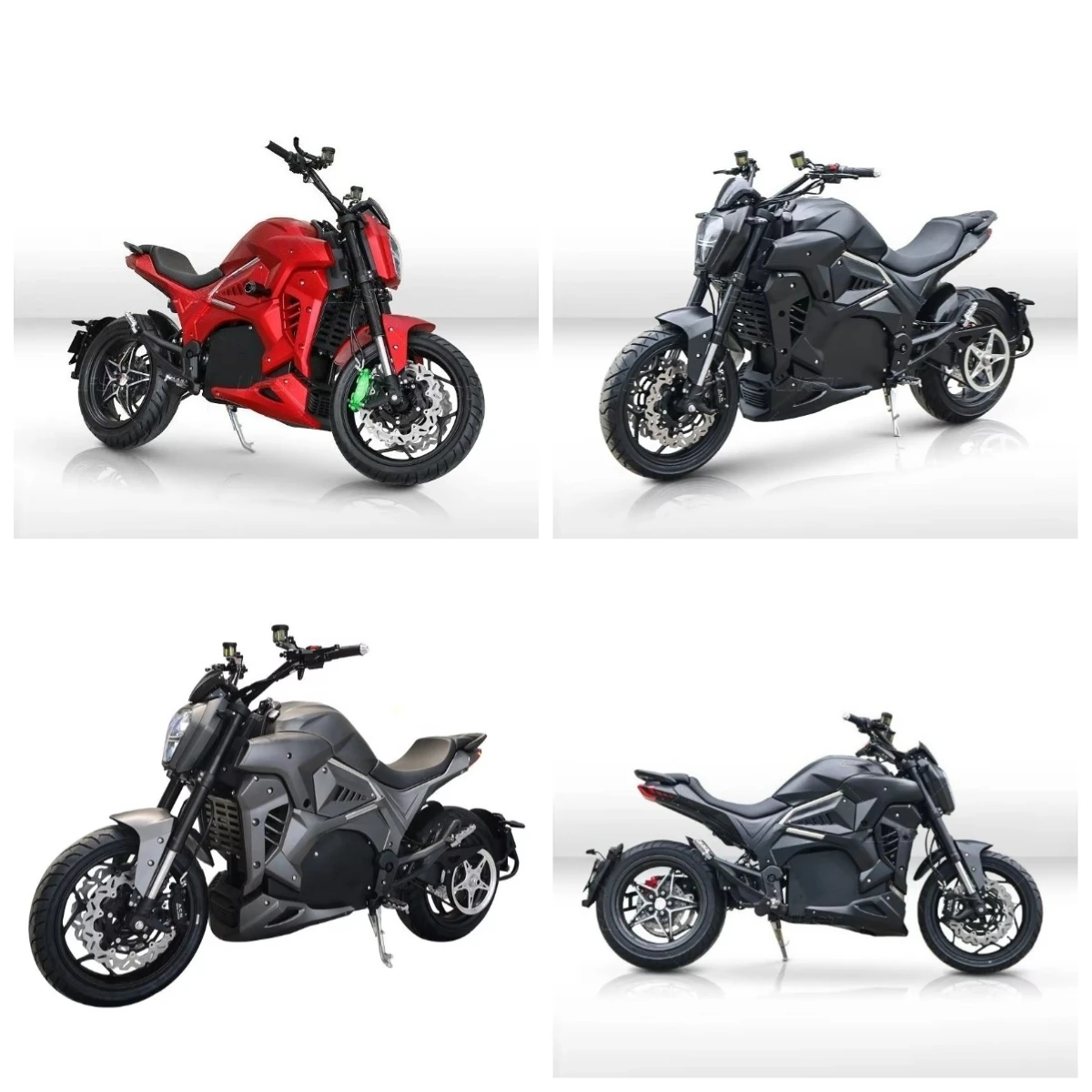 

72V 7000W High-Speed Electric Racing Motorcycle, 140 km/h