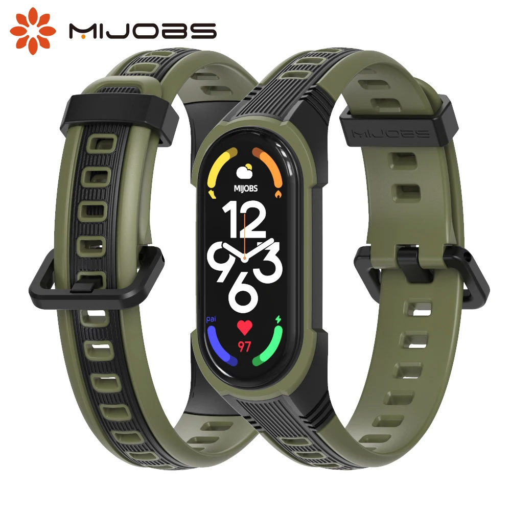 Mi Band 7 6 5 4 3 Strap Wrist Band for Xiaomi Mi Band 6 5 4 3 Strap Silicone Wristbands For Miband 7 6 Bracelet NFC Global Band