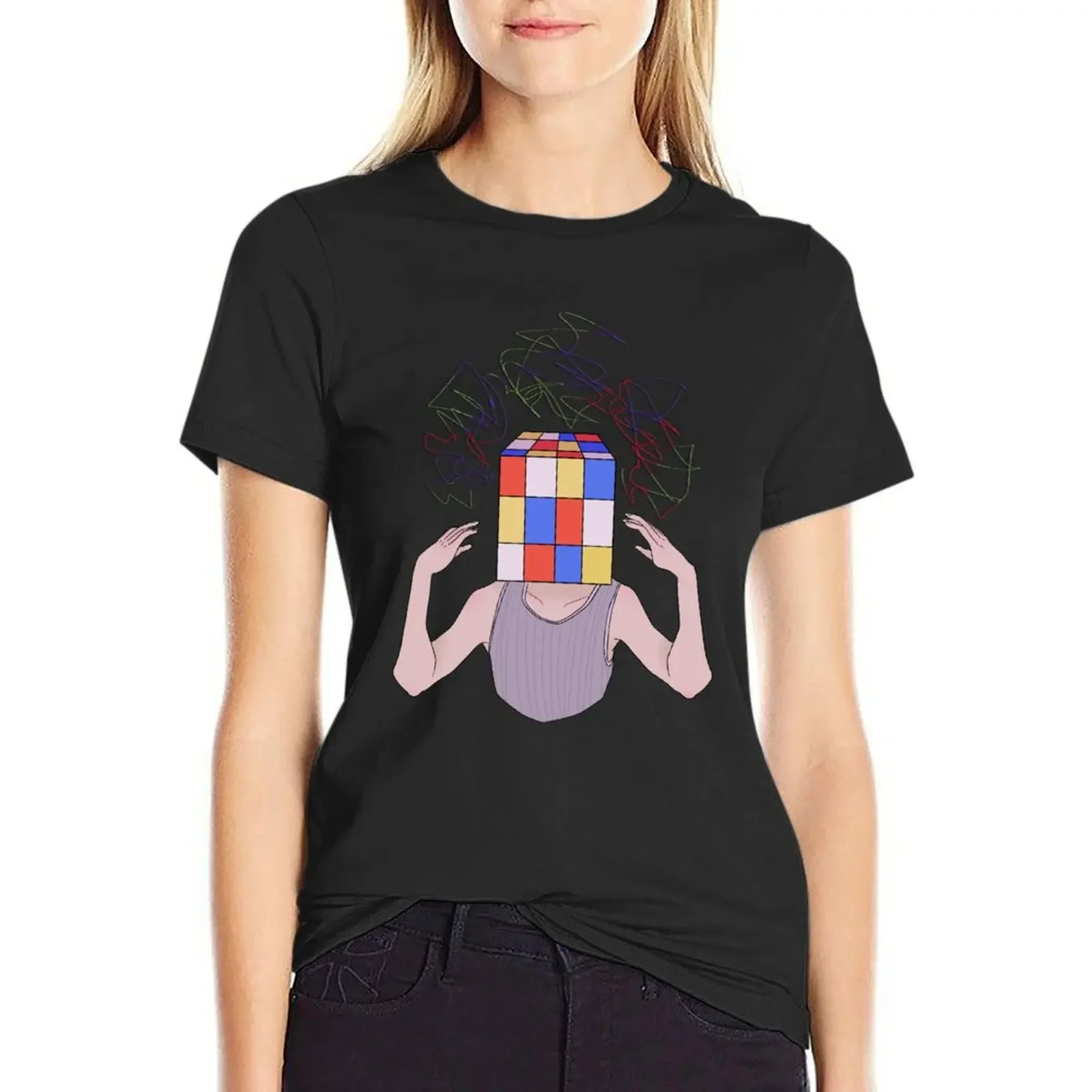 

Indecisive T-Shirt vintage clothes shirts graphic tees sweat kawaii clothes tops Women
