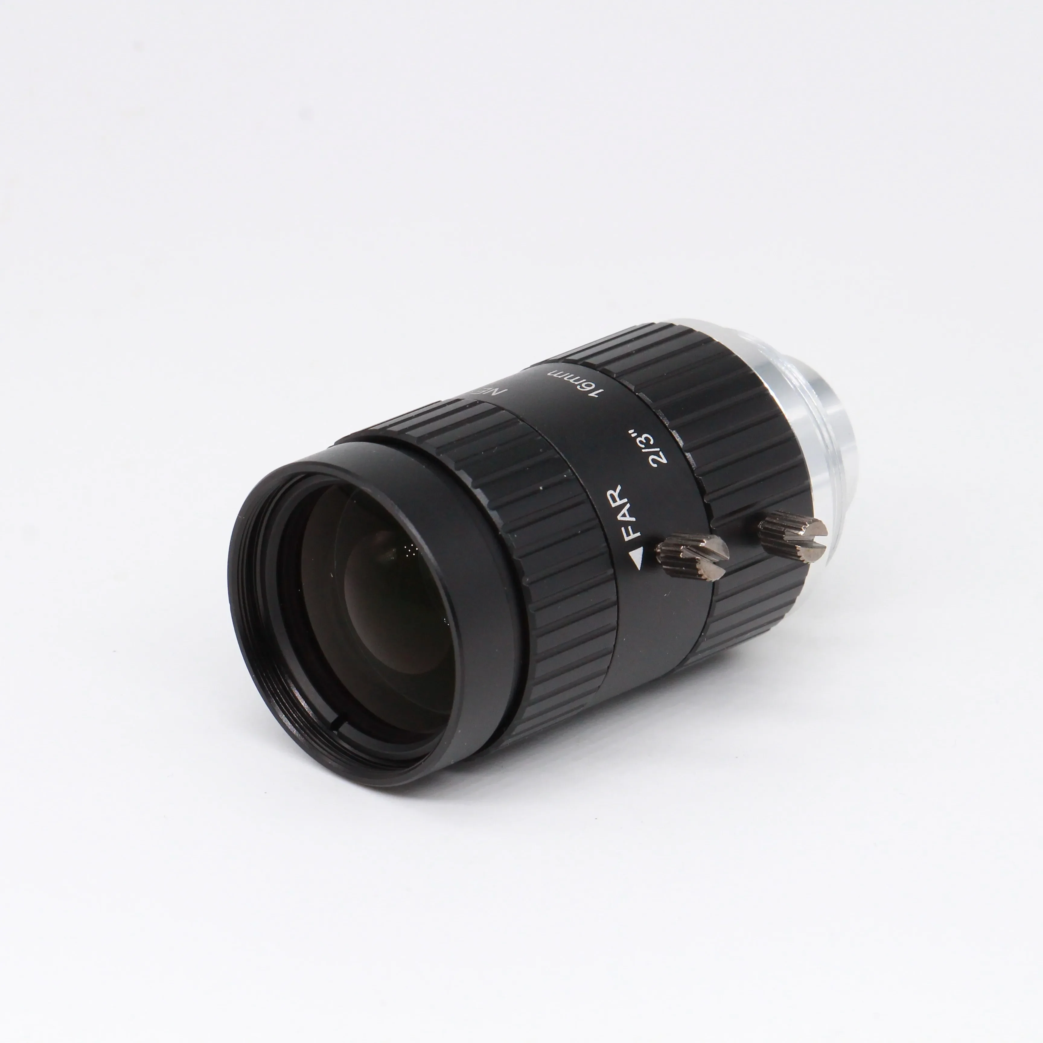 16mm F2.8 C-Mount Lens, 10MP Narrow Angle Machine Vision Lens for 2/3