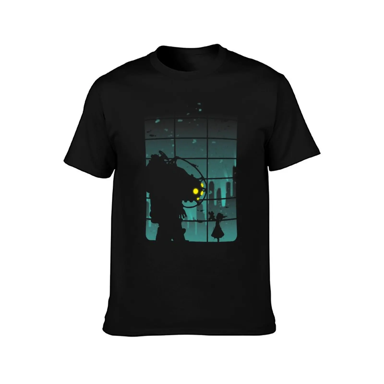 Come on, Mr. Bubbles! T-Shirt Basic Casual Short Sleeve Cotton Shirt T-Shirt