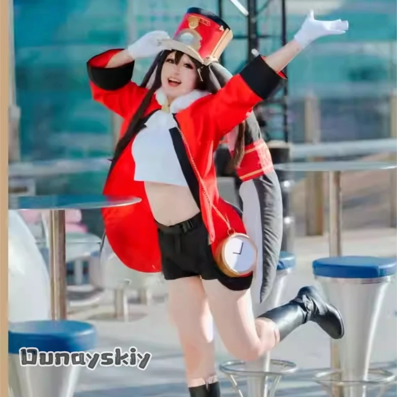 Kisekiya*/Pom-Pom Cosplay Costume Hat Game Honkai: Star Rail Cos Sweet Lovely Uniform Brand Women's Cosplay Clothing Skirt view 4