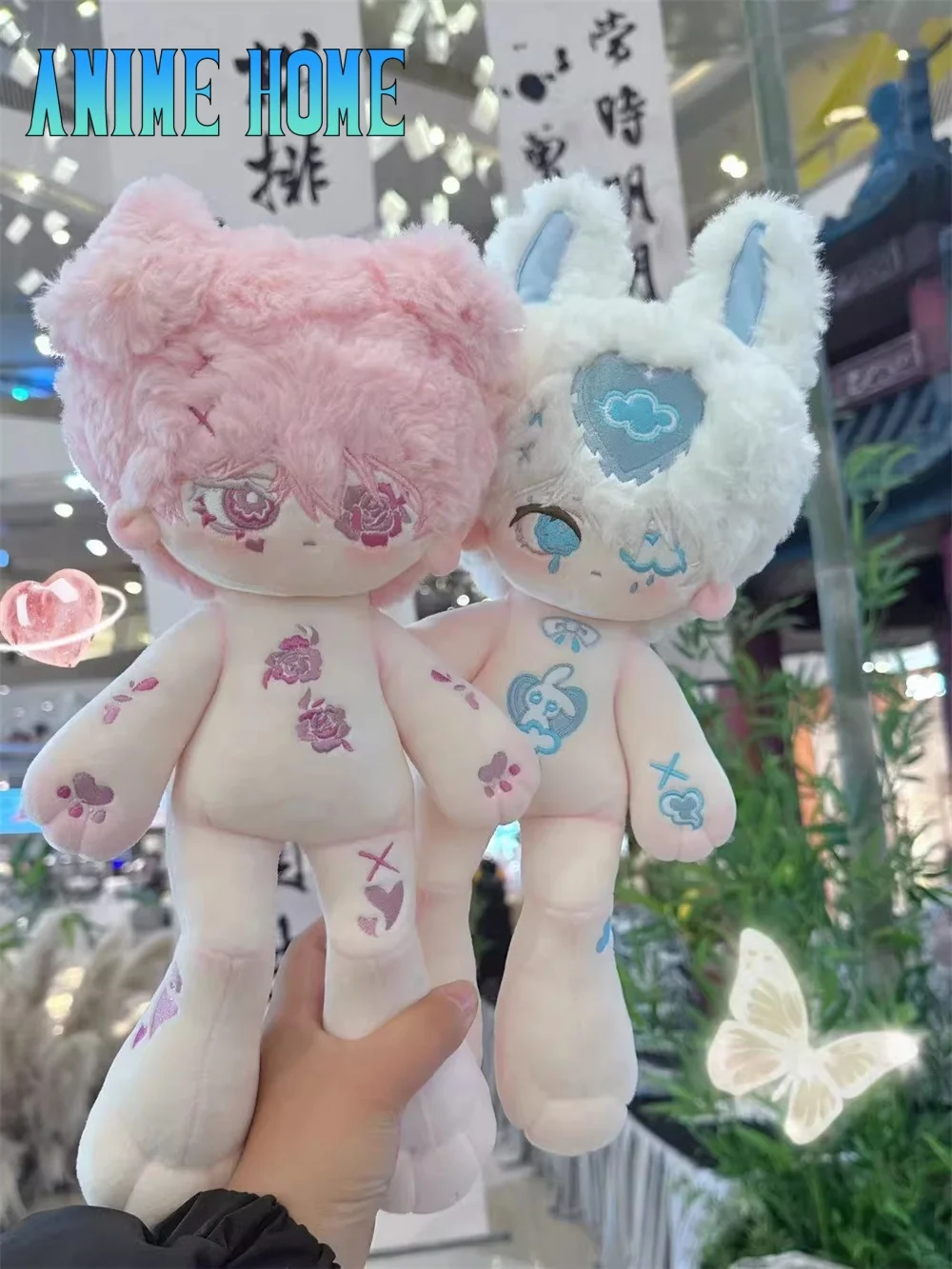 

Plushie Y2K Monster Красивый Мальчик 30 см Кукла Игрушка Роза Тело Плюшевый Оригинальный Мультфильм Косплей Детский Подарок