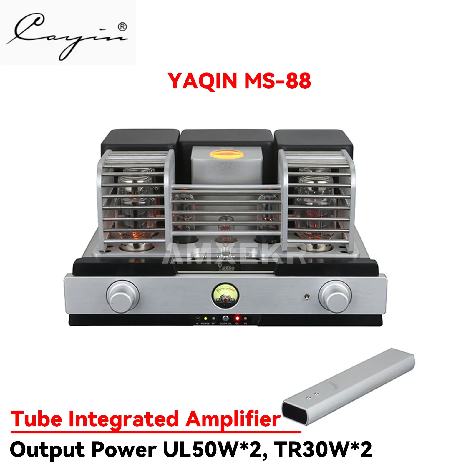 

YAQIN MS-88 KT88 Tube Integrated Amplifier, 50W Power, 2-Channel HiFi Bluetooth Home Audio System