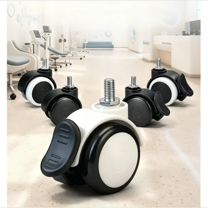 4 Pcs 2 Inch Silent Office Chair Caster