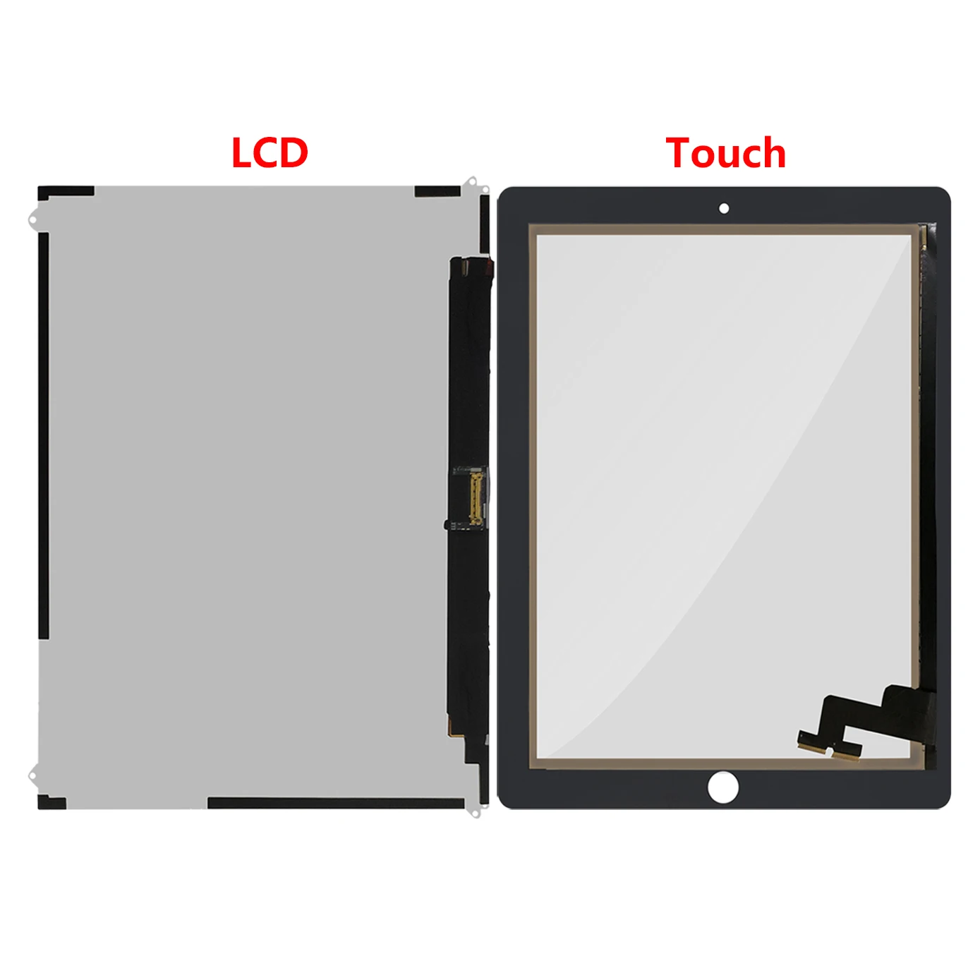 New For Apple iPad 2 Lcd Display Touch Screen Digitizer Panel Assembly Replacement Tested