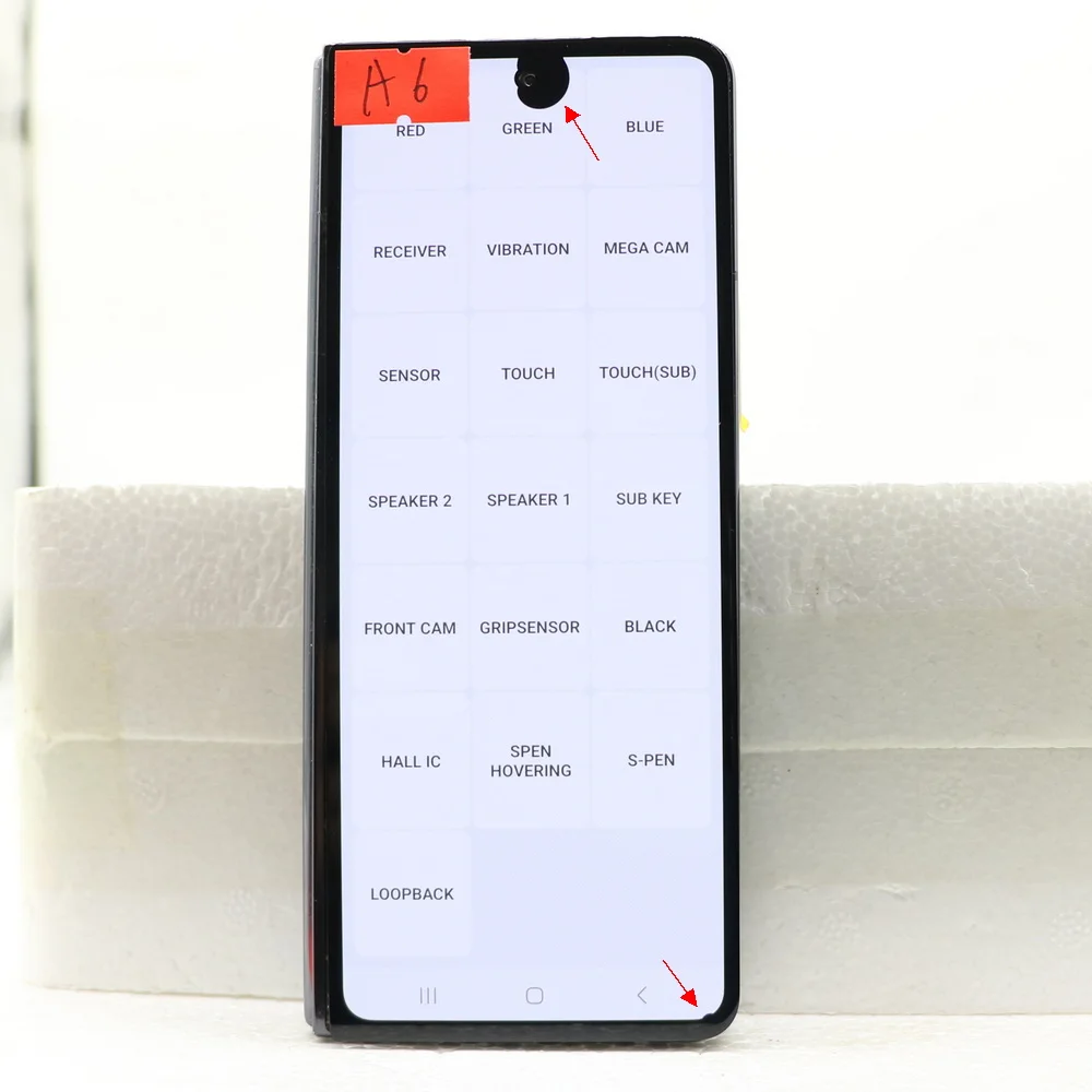 AMOLED For Samsung Z Fold5 5G LCD Display Touch Screen Digitizer Assembly Replacement For Galaxy Z Fold 5 F946 LCD