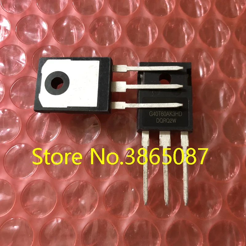 G40T60AK3HD CRG40T60AK3HD TO-247 أنبوب الطاقة IGBT الترانزستور 10 قطعة/الوحدة الأصلي الجديد