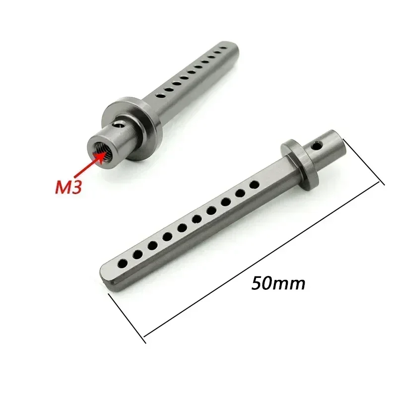 Soporte de poste de cuerpo de montaje de columna de carcasa de coche de control remoto de Metal de 4 Uds con Clips R para piezas de mejora 1/10 Crawler Axial SCX10