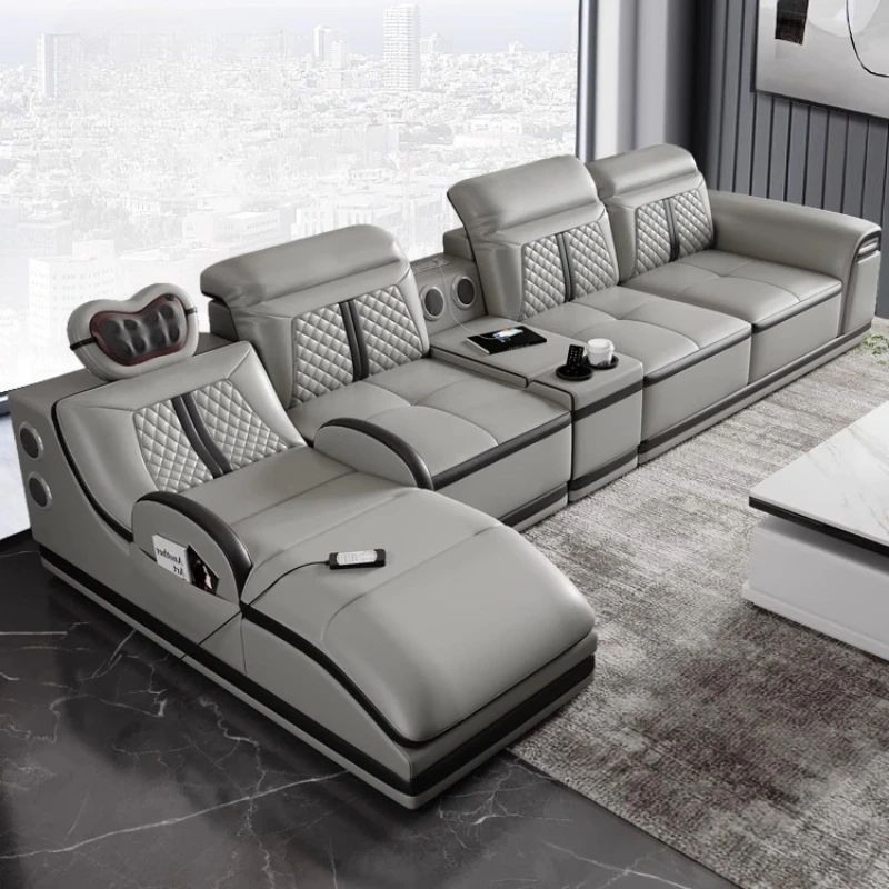 

Luxury Minimalist Sofas Modern Leather Sectional Designer Sofas Massage Lazy Salas Y Sofas Muebles Economicos Home Furniture