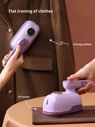 Portable Handheld Hanging Iron Mini Steam Iron Handheld Portable Home Travelling For Clothes Ironing Wet Dry Ironing Machine