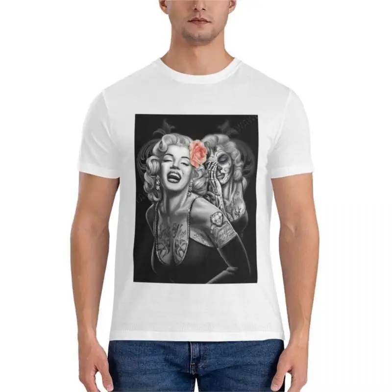 Marylin Monroe smile now cry later Essential T-Shirt clothes for men T-shirt men Short sleeve tee men