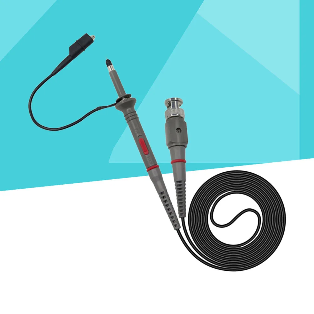 

100mhz 10:1 Oscilloscope Clip Probe Long Lasting Material Color Rings for Different Channels Safe to Use Oscilloscope Clip Probe