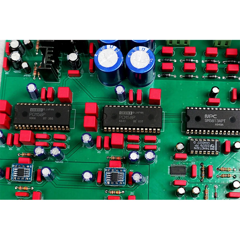 BRZHIFI Classic Good Sound PCM58 18BIT Decoder Board DAC Comparable to PCM63 class d amplifier board