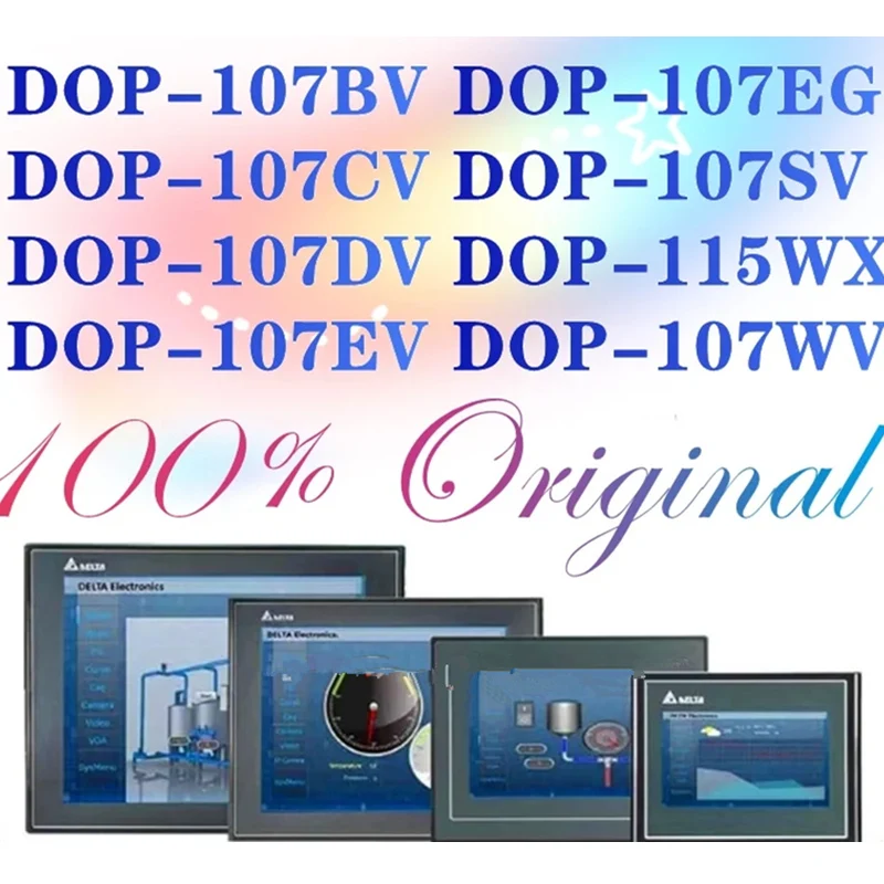 

New original DOP-107BV DOP-107CV DOP-107DV DOP-107EV DOP-107EG DOP-107SV DOP-115WX DOP-107WV 7 Inch Human Machine