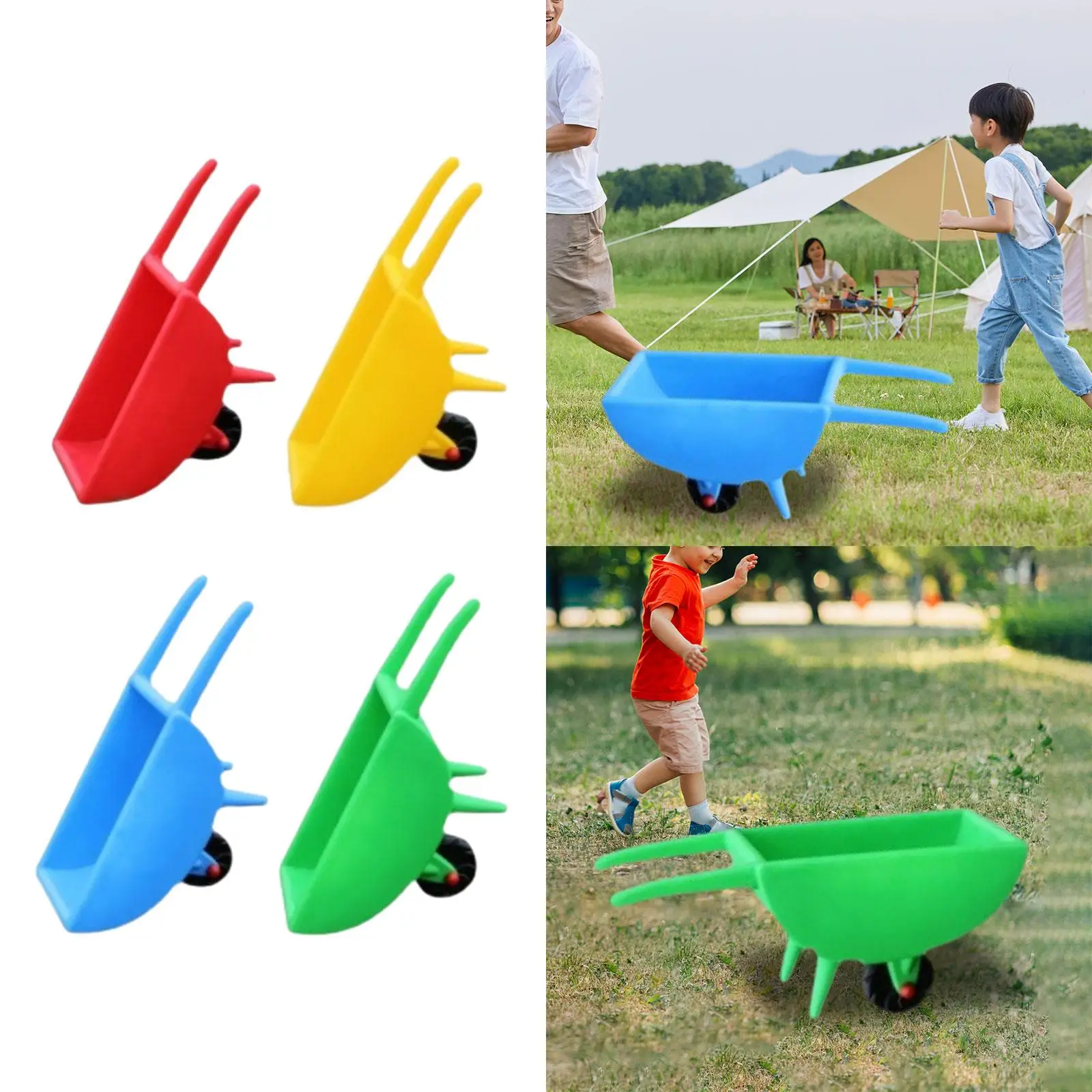 Kid\'s Wheelbarrow Toy Wheelbarrow for Children for Camping Child Outdoor