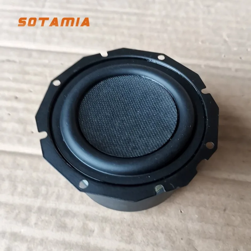 

SOTAMIA 1 шт. 3-дюймовый полнодиапазонный динамик 4 Ом 20 Вт двойной магнитный стальной длинный ход сабвуфер для средней школы