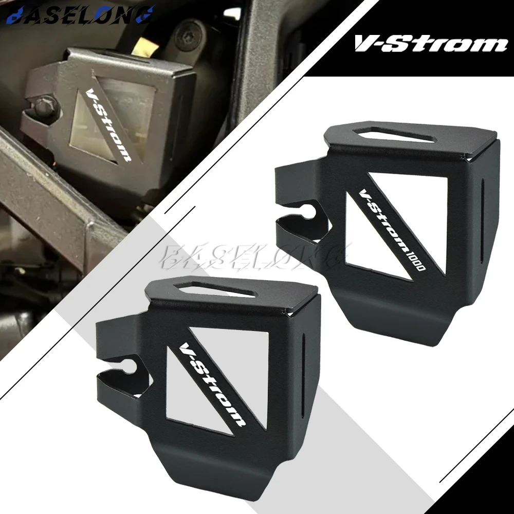 

Motorcycle Rear Brake Fluid Reservoir Cover Protector Guard For SUZUKI V-STROM 1000 / 1000XT 2014 2015 2016 2017 2018 2019 2020