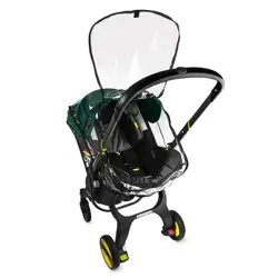 Chubasquero para cochecito de bebé doona, cubierta de lluvia gruesa y transparente, EVA HD vision, 3 en 1, accesorios de viaje para bebé