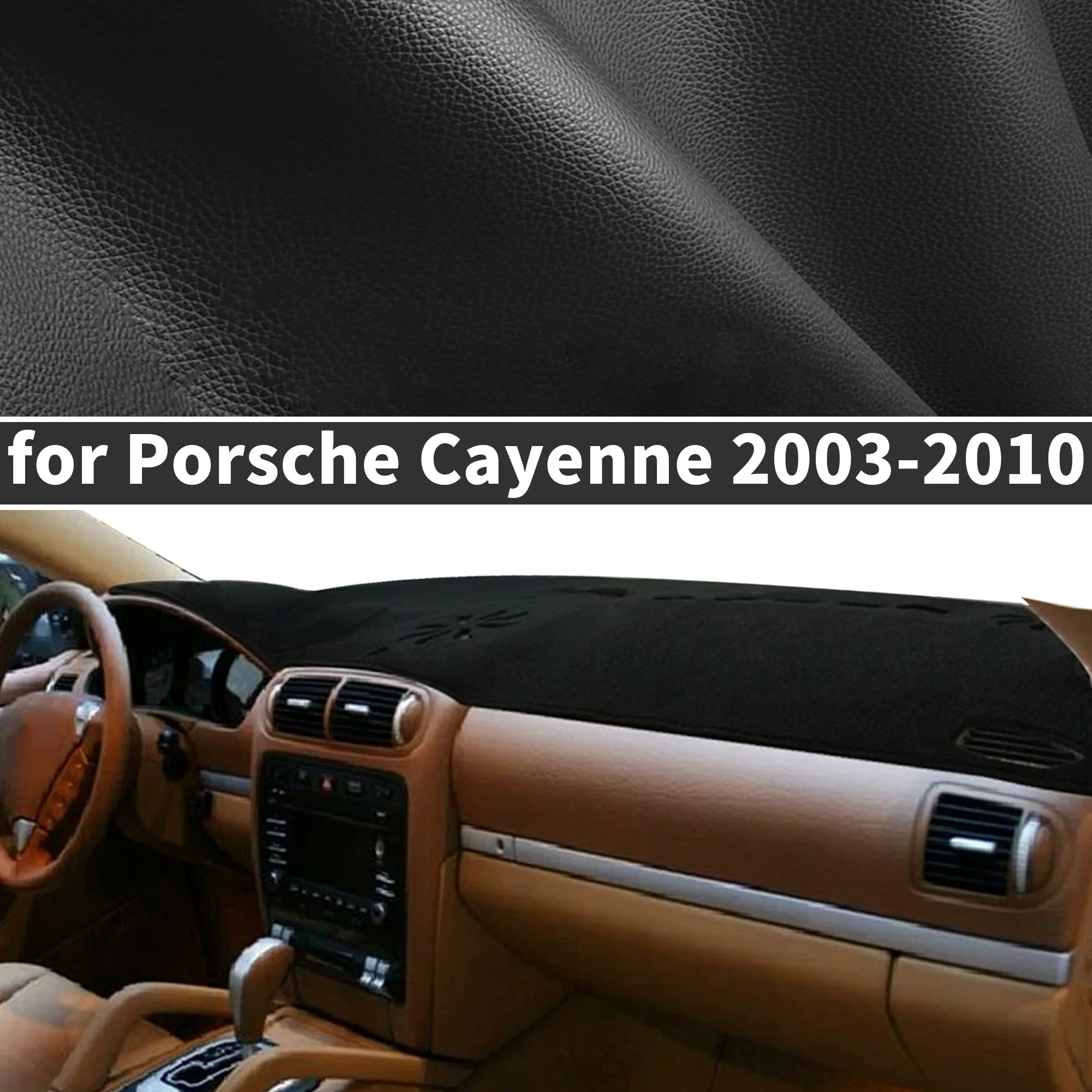 for Porsche Cayenne 2003-2010 E1 9PA First Generation ​​Custom fit Dashboard Cover Sun Shade Dash Mat Anti‑Glare Dash Dashmat